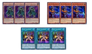 Yugioh Heroic Challenger 1st edition MINT NUMH set of 9 holo cards - Picture 1 of 1
