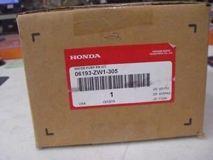 NEW Honda COMPLETE Water Pump Kit 06193-ZW1-305 2-B-3 - Picture 1 of 2