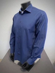 Freizeit Hemd TOMMY HILFIGER - Gr. 42 - dunkelblau - Bild 1 von 2