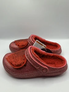 Crocs Valentines Day Clogs Limited Edition Sequins Heart Glitter Womens 6 - Picture 1 of 7