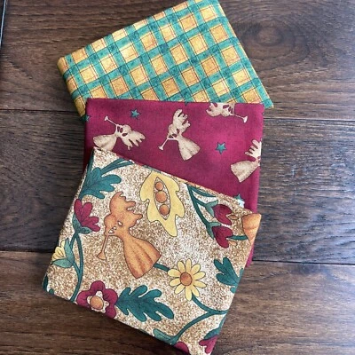 Benartex Peaceful Journey Gerry Kimmel-Carr - Over 1.5 Yards Total- Angels- VTG - Image 1 of 4