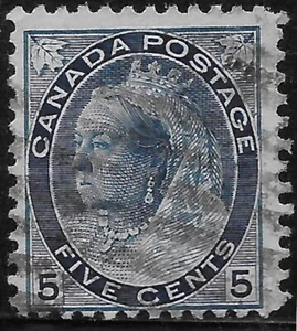 1898 Canadá Sc#79 usado en muy buen estado - Imagen 1 de 2