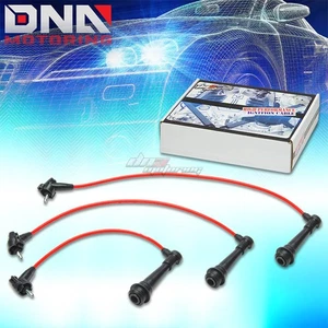 FOR 98-00 SC300 Z30 2JZ-GE IGNITION SYSTEM SILICONE SPIRAL CORE SPARK PLUG WIRE - Picture 1 of 1