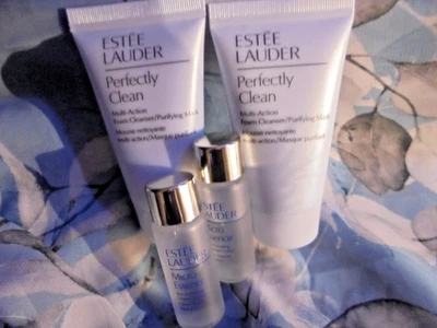 Estée Lauder 60 ml Perfectly Clean + 14 ml Micro Essence neu - Bild 1 von 3