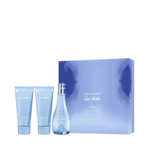 New Davidoff Cool Water Woman Eau De Toilette Gift Set* Perfume - Picture 1 of 1