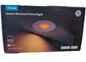 Govee Recessed Downlight 4 pack, 6", 13W - Picture 1 of 2