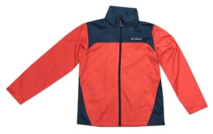 Columbia Men’s Raincreek Falls Jacket XL Blue Coral Water-Resistant Packable NWT - Picture 1 of 6
