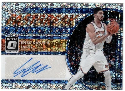 Autógrafo Panini Donruss Optic Enes Kanter Fast Break 2017-18 Foto 1 de 2