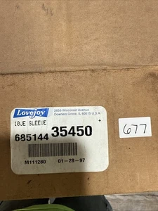 NEW LOVEJOY 68514435450 10JE SLEEVE - Picture 1 of 4