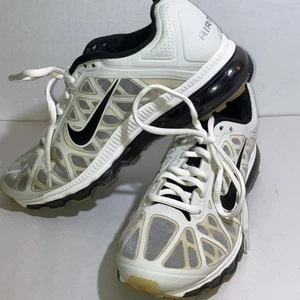 Taglia 6,5 Y - Nike Air Max Low bianche con nere - Foto 1 di 12