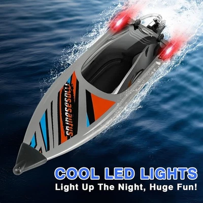 New Cheerwing Brushless UDI018 RC Boat 22" Large 40Km/h High Speed w/ LED Lights - Image 1 of 4