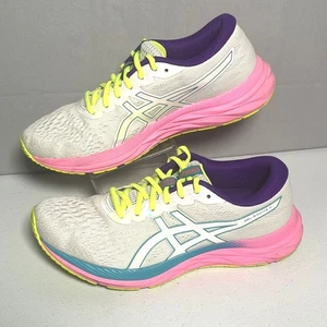 Asics Gel- Excite 7 Athletic Shoes Women's 9.5 Polar Shade White Pink 1012A801 - Picture 1 of 8