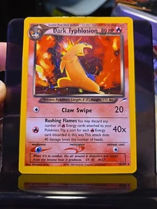 Dark Typhlosion 10/105 Neo Destiny Holo Raro MP/Dmg!!! - Imagen 1 de 7