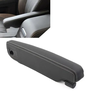Black Front Seat Armrest Right For Land Rover LR3 2005-2009 For LR4 2010-2016 - Picture 1 of 8