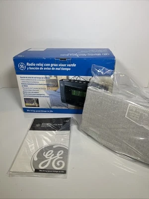 GE Alarm Clock Radio with Instant Weather Alert 7-4845A Tested Works Great - Image 1 of 4