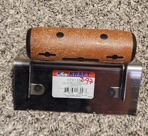 KRAFT TOOL CO Elite Series Five Star Outside Step Tool Cork Handle 6x2-1/2 1/4R - Picture 1 of 2