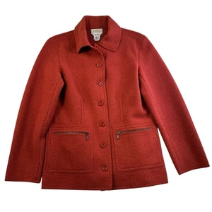 Vtg Talbots S Small Jacket Alpaca Wool Blend Long Sleeve Button Front Women's - Picture 1 of 11