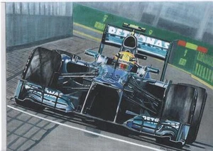 Lewis Hamilton, Australian GP 2013 Kunstdruck - Bild 1 von 1
