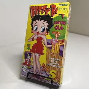 Betty Boop Betty in Blunderland RARE vintage VHS 1940s animation 5 episodes NEW - Picture 1 of 6