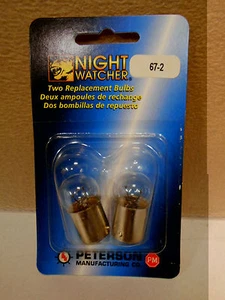 Box of 20 Night Watcher Replacement Bulbs Ba15S Base # 67 - Picture 1 of 2