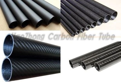 3k Carbon Fiber Tubing 5mm 6mm 7mm 8mm 9mm 10mm (Roll Wrapped) X 500mm Model DIY - Image 1 of 4