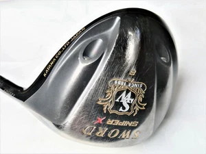 KATANA SWORD SNIPER X Black 1W DRIVER 8DEG S-FLEX GOLF Japan Limited NWO - Picture 1 of 5