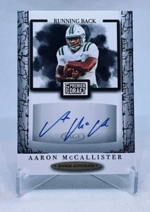 Aaron McCallister 2021 Sage Rookie RC Auto ( Jets ) - Bild 1 von 2