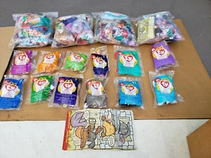 McDonald's 1999 Teenie Beanie Baby's 10er Set, ungeöffnet - Bild 1 von 6