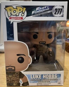 Funko Pop Vinyl | Luke Hobbs #277 | Fast And Furious Vaulted Free Pop Protector - Picture 1 of 6