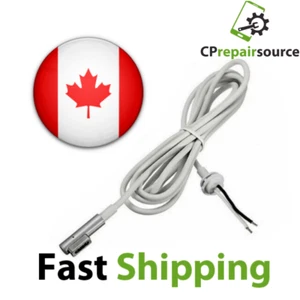 85W DC Cable Repair Cord Magsafe1 "L-Tip" for MacBook Air Pro AC Adapter Charger - Picture 1 of 5