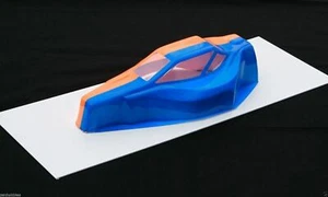 New SpazStix SZX02250 Electric Blue Fluorescent Airbrush Paint for RC Lexan Body - Picture 1 of 3