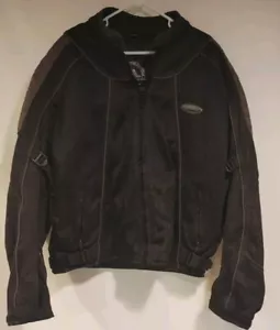 Himalaya Motor Bike Wear Motorcycle Jacket Black Night Vision Men's Size 2XL XXL - Picture 1 of 12