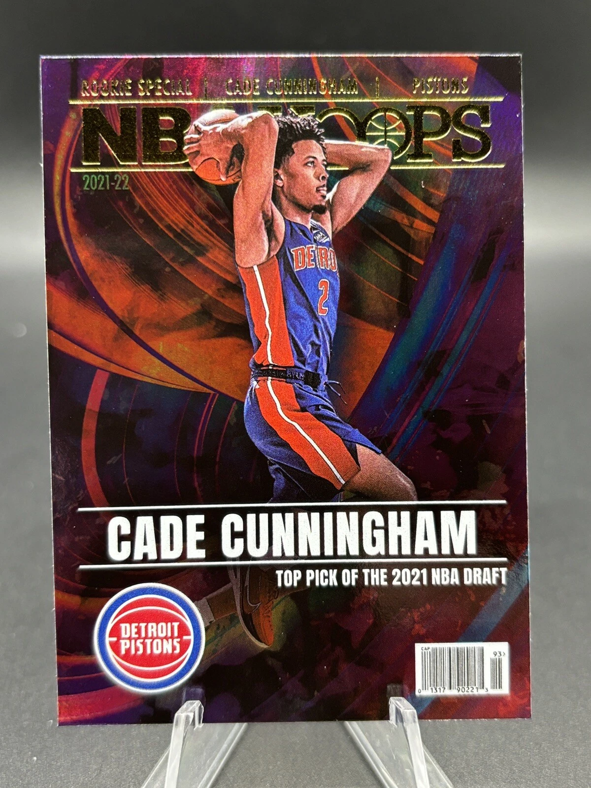 2021-22 Panini NBA Hoops Rookie Special HOLO #RS-1 Cade Cunningham RC Pistons