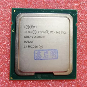 Intel Xeon E5-2450 V2 E5-2450V2 2,5 GHz 8 Core 20M SR1A9 LGA1356 CPU Prozessor - Bild 1 von 3