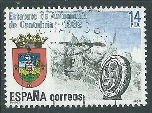 1983 SPAGNA USATO STATUTO AUTONOMIA CANTABRIA - F15-10 - Picture 1 of 1