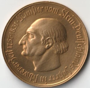MDS DEUTSCHES REICH NOTGELD WESTFALEN 10000 MARK 1923 "MINISTER VOM STEIN" #L - Picture 1 of 2