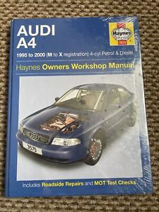 AUDI A4 - 1995 To 2000 - & Diesel Models Haynes Workshop Manual 3575