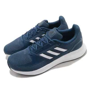 adidas Runfalcon 2.0 Navy White Men Running Training FZ2807 Sz 12.5 - Picture 1 of 5