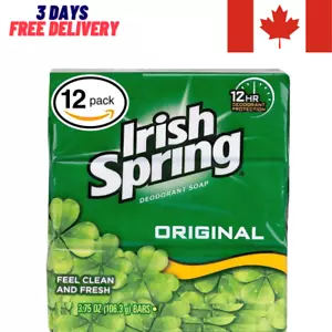 Irish Spring Bar Soap - Original Clean Scent - Moisturizing Bath. - Picture 1 of 3