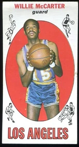 1969-70 Topps #63 Willie McCarter Los Angeles Lakers - Rookie Card - Picture 1 of 2