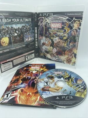 Sony Playstation 3 PS3 Ultimate Marvel VS Capcom 3 Game & Manual 2011 PAL MINT - Image 1 of 4