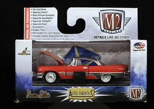 M2 Machines 57 1957 DeSoto Fireflite Auto-Thentics Mopar Car R35 15-75 Red - Picture 1 of 2