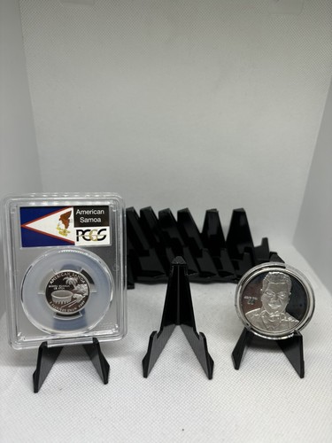 New Listing🔥(10) Coin Holders For Displays🔥Coins In The Picture Are Not Included