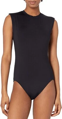 Traje de baño Seafolly para mujer 182914 manga gorra espalda abierta de una pieza talla 10 Foto 1 de 2