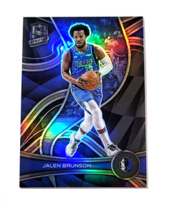 2021-22 Panini Spectra Jalen Brunson Silver Prizm #73