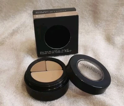 SMASHBOX Brow Tech BLONDE cream wax .025 oz powder .034 oz duo RARE NEW NIB TRIO - Image 1 of 4