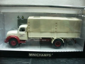 WOW EXTREMELY RARE Magirus S7500 Jupiter 1953 Pritschenwagen 1:43 Minichamps-860 - Picture 1 of 2
