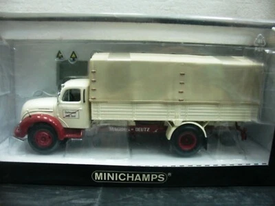 WOW EXTREMELY RARE Magirus S7500 Jupiter 1953 Pritschenwagen 1:43 Minichamps-860 - Image 1 of 2