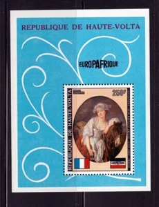 FRANCE Painting * Greuze Louvre Museum * MNH Souvenir sheet *** Burkina Faso - Picture 1 of 1