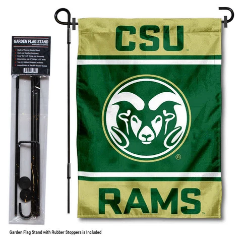 Colorado State Rams Garden Flag and Yard Stand Cover